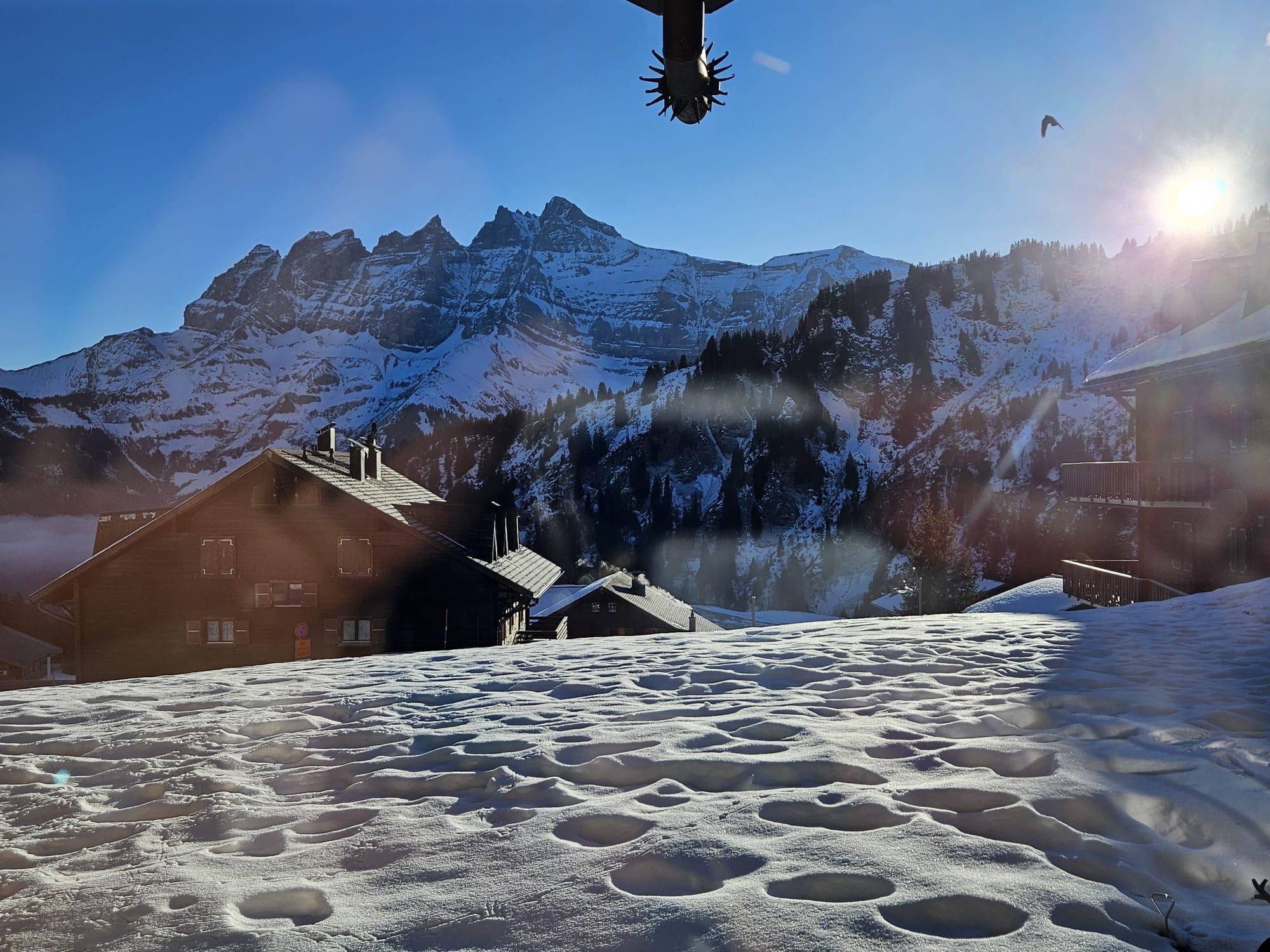 Les dents du midi, direkt aus dem WohnImmer
