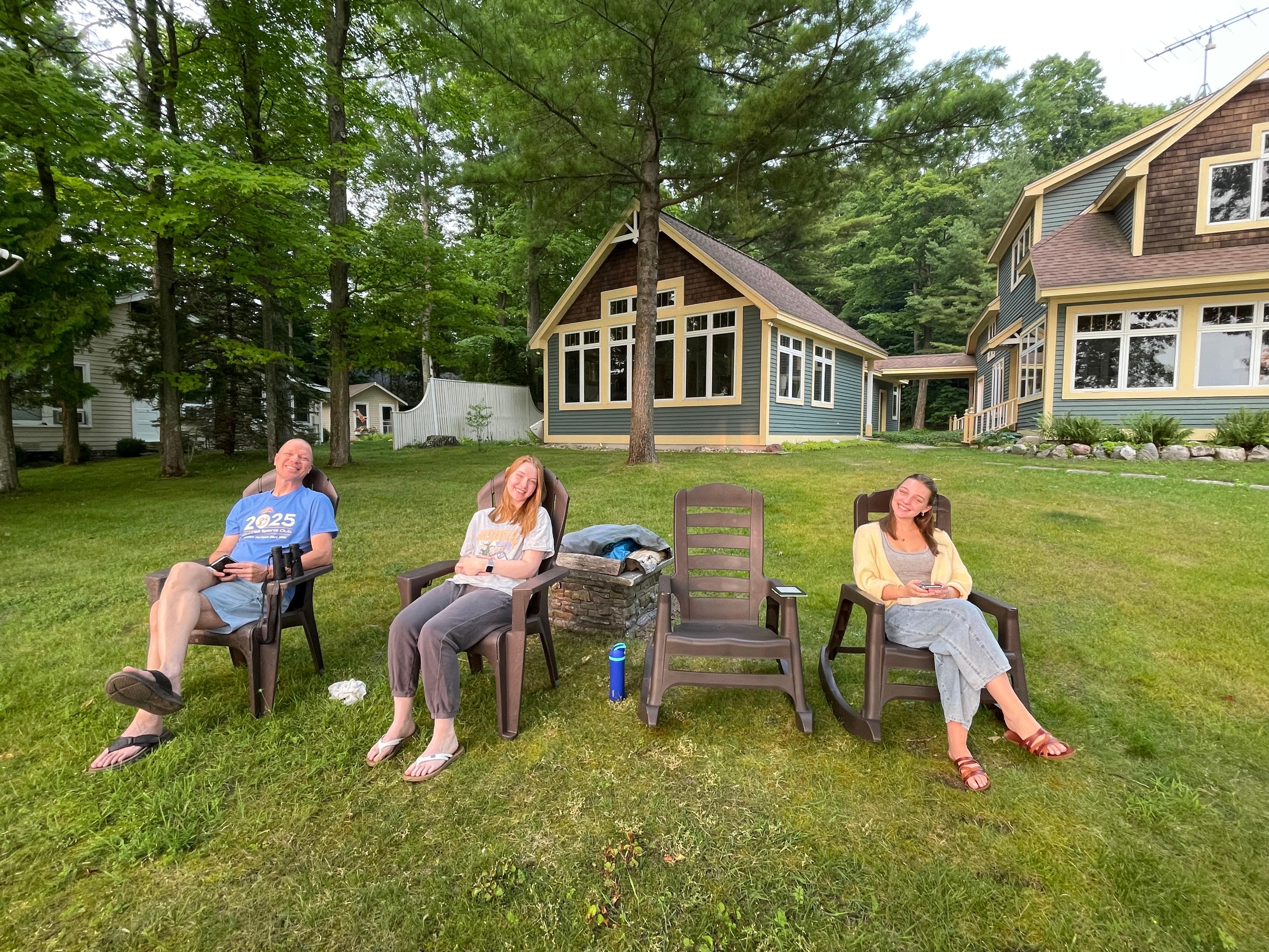 Us enjoying the view