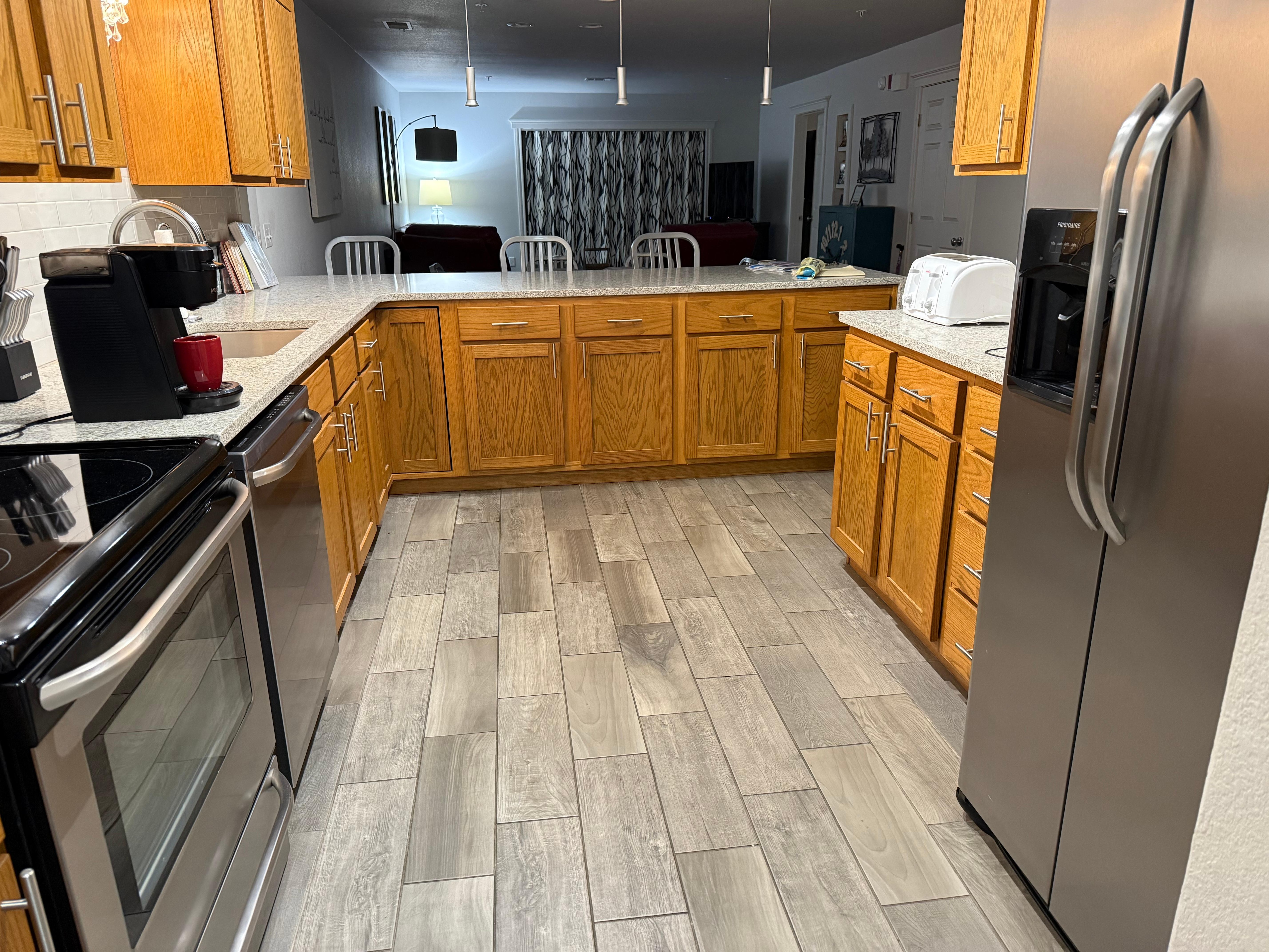 Much bigger than my one at home. 