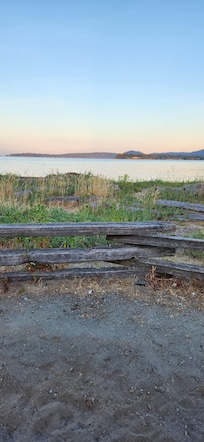 Sunset at Rathrevor Beach