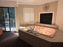 Hot tub and TV