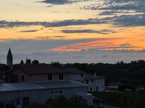 Sonnenuntergang über dem Meer