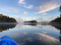 Morning kayaking on Mantrap