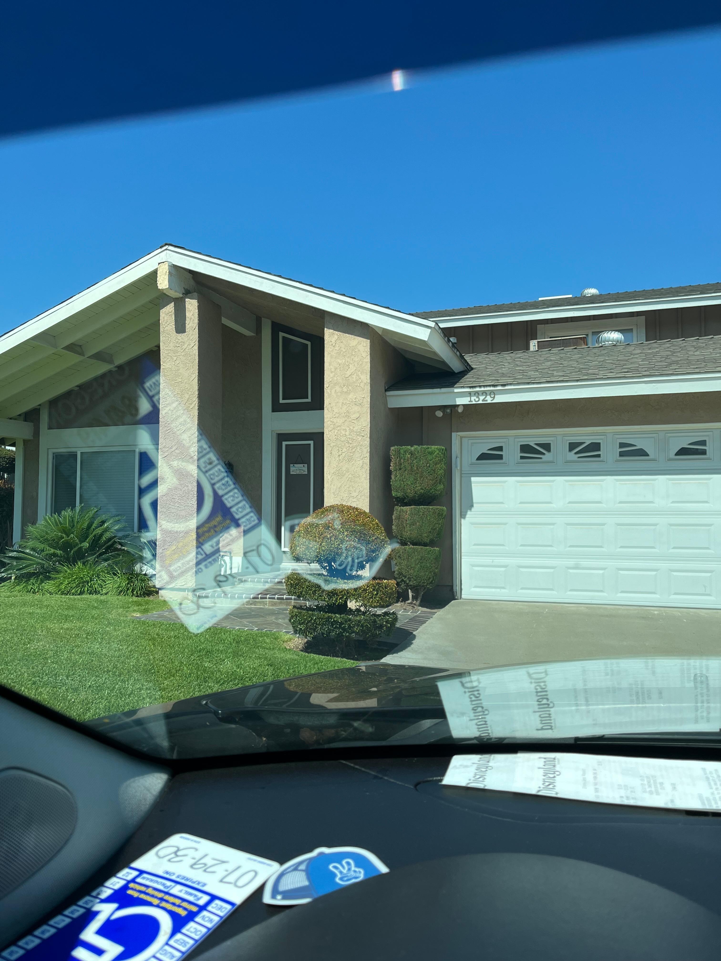 The house