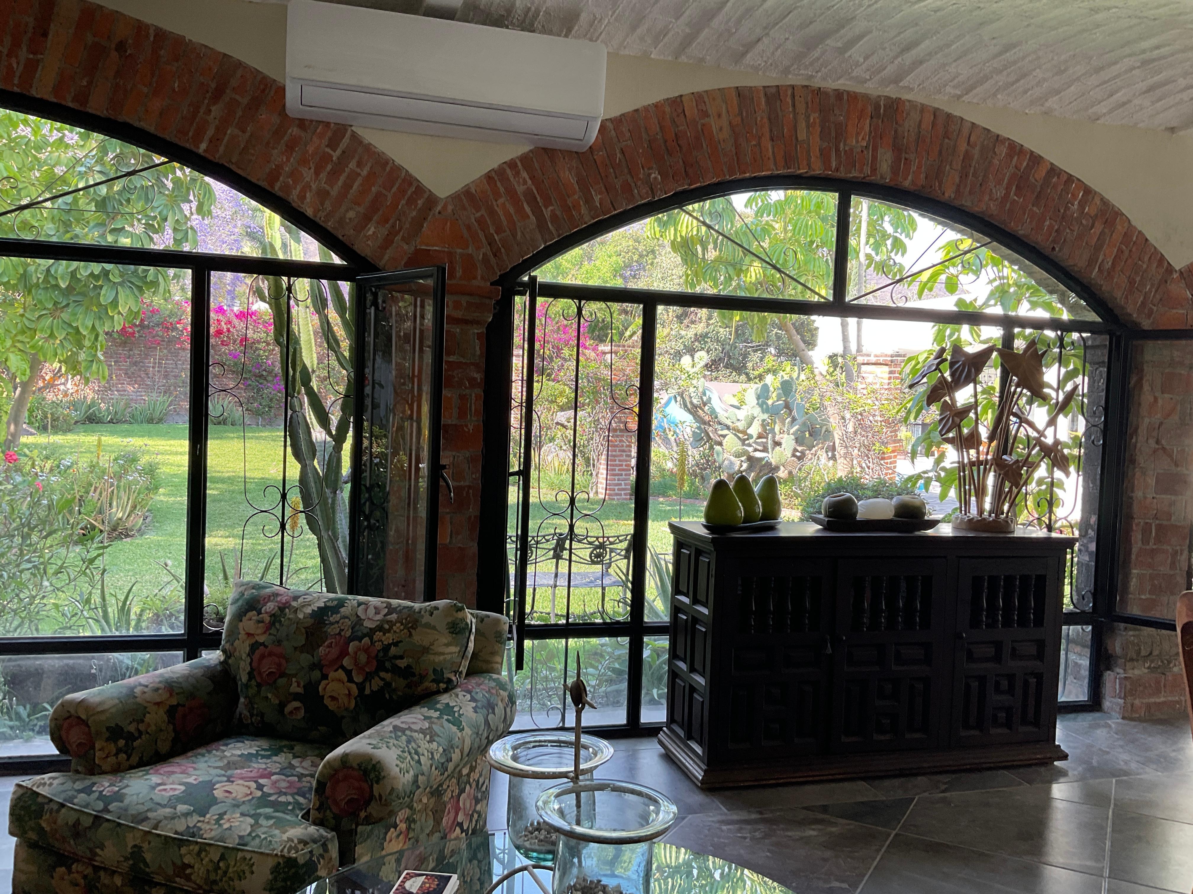 From inside the casita