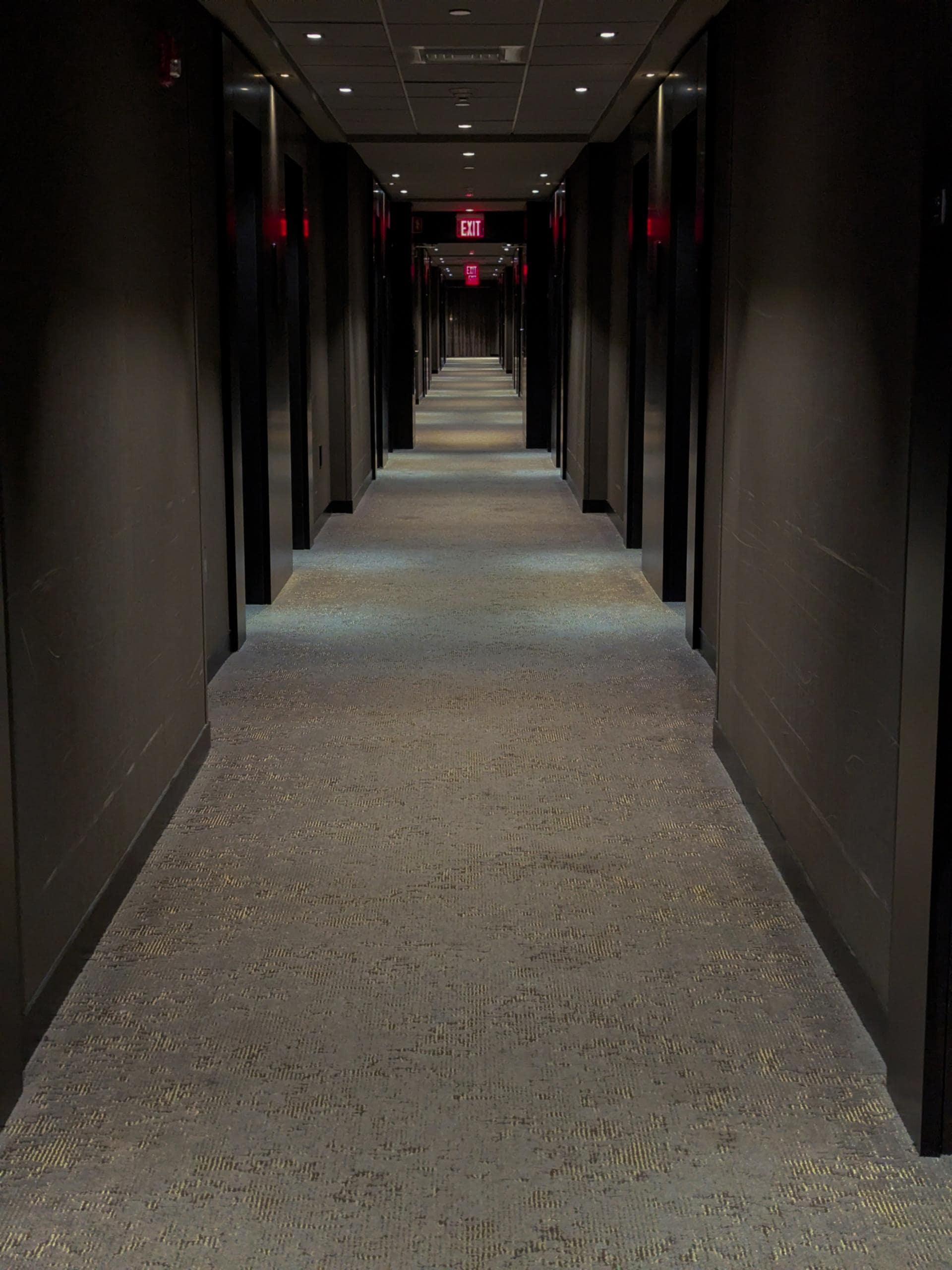 The hallway.
