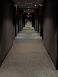 The hallway.
