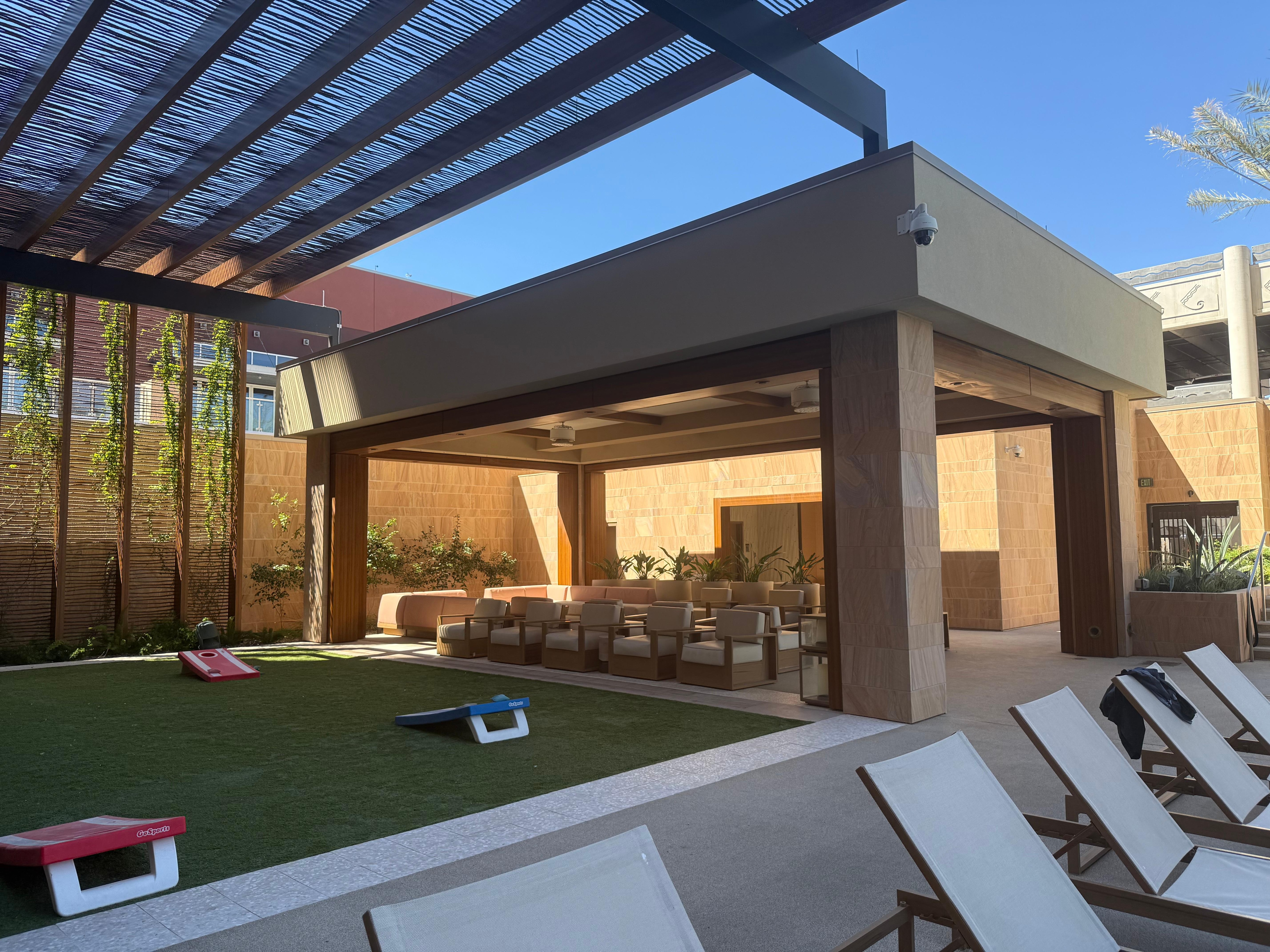 Lawn space for games