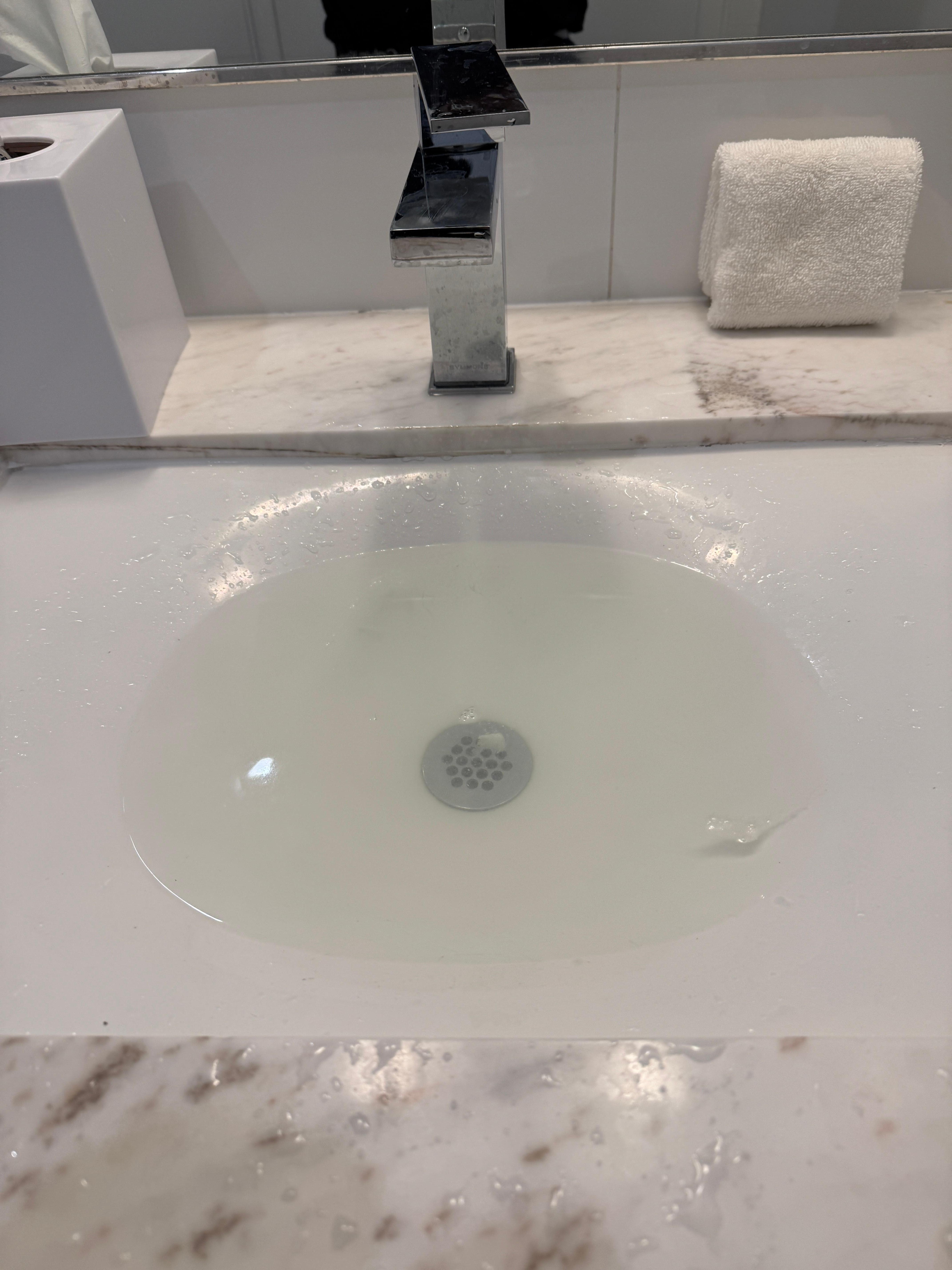 Blocked sink