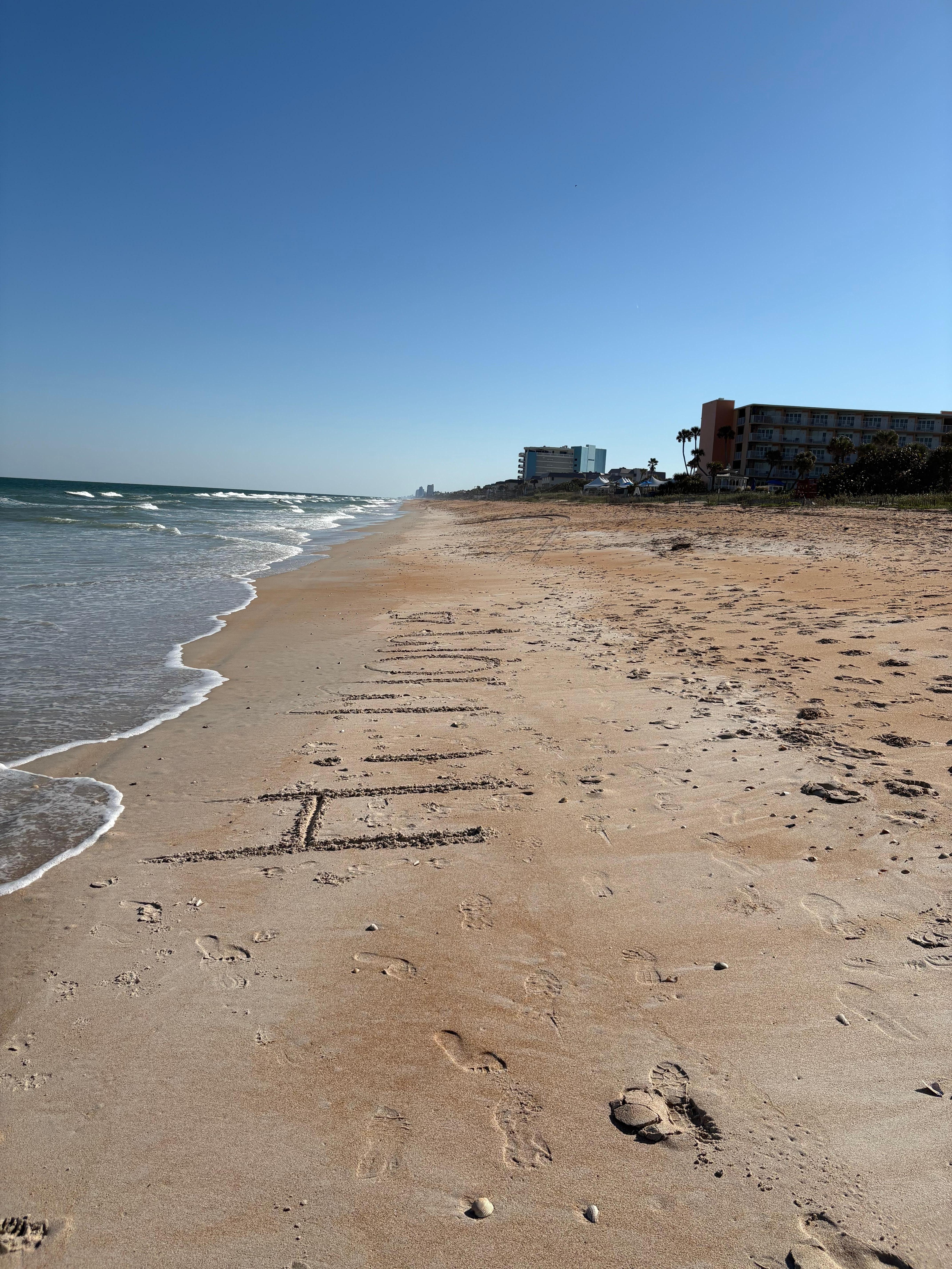 Right out your back door