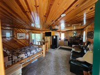 View from front the door