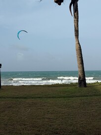 Frequent kite surfers so fun to watch
