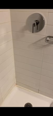 Grout is suppose to be white