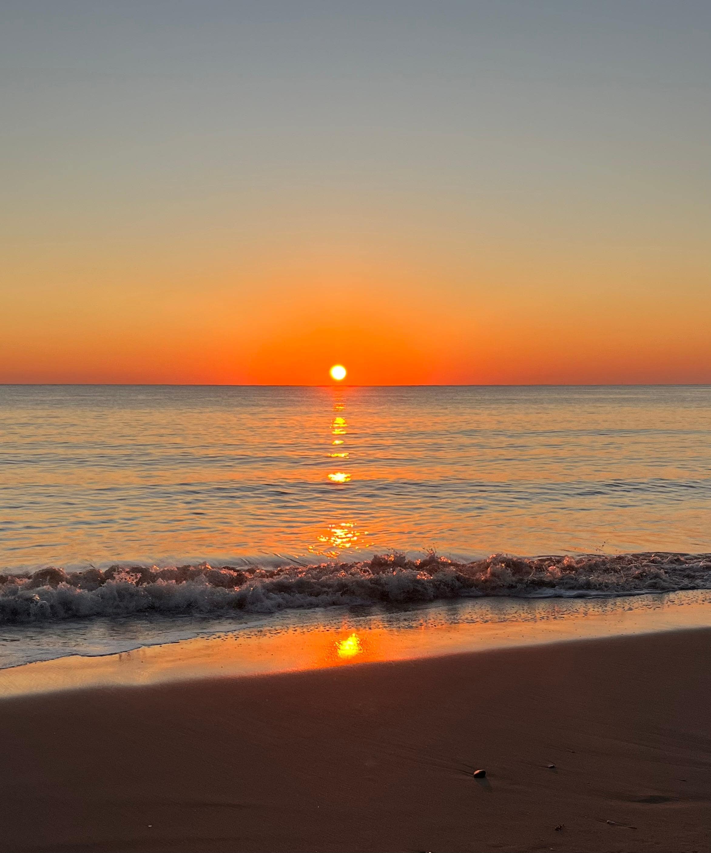 Saturday morning sunrise