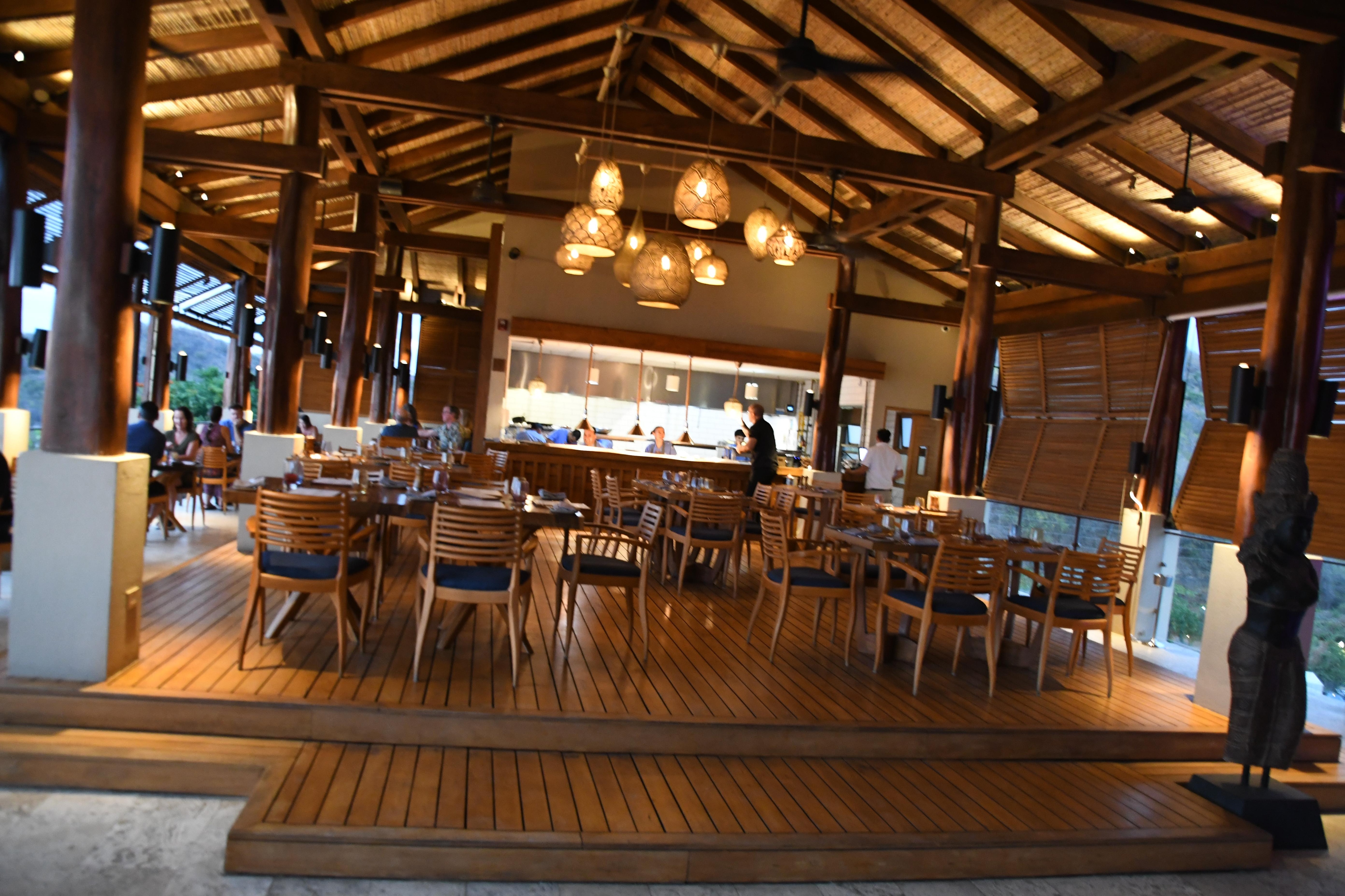 Not at all a romantic restaurant for candle light dinner.