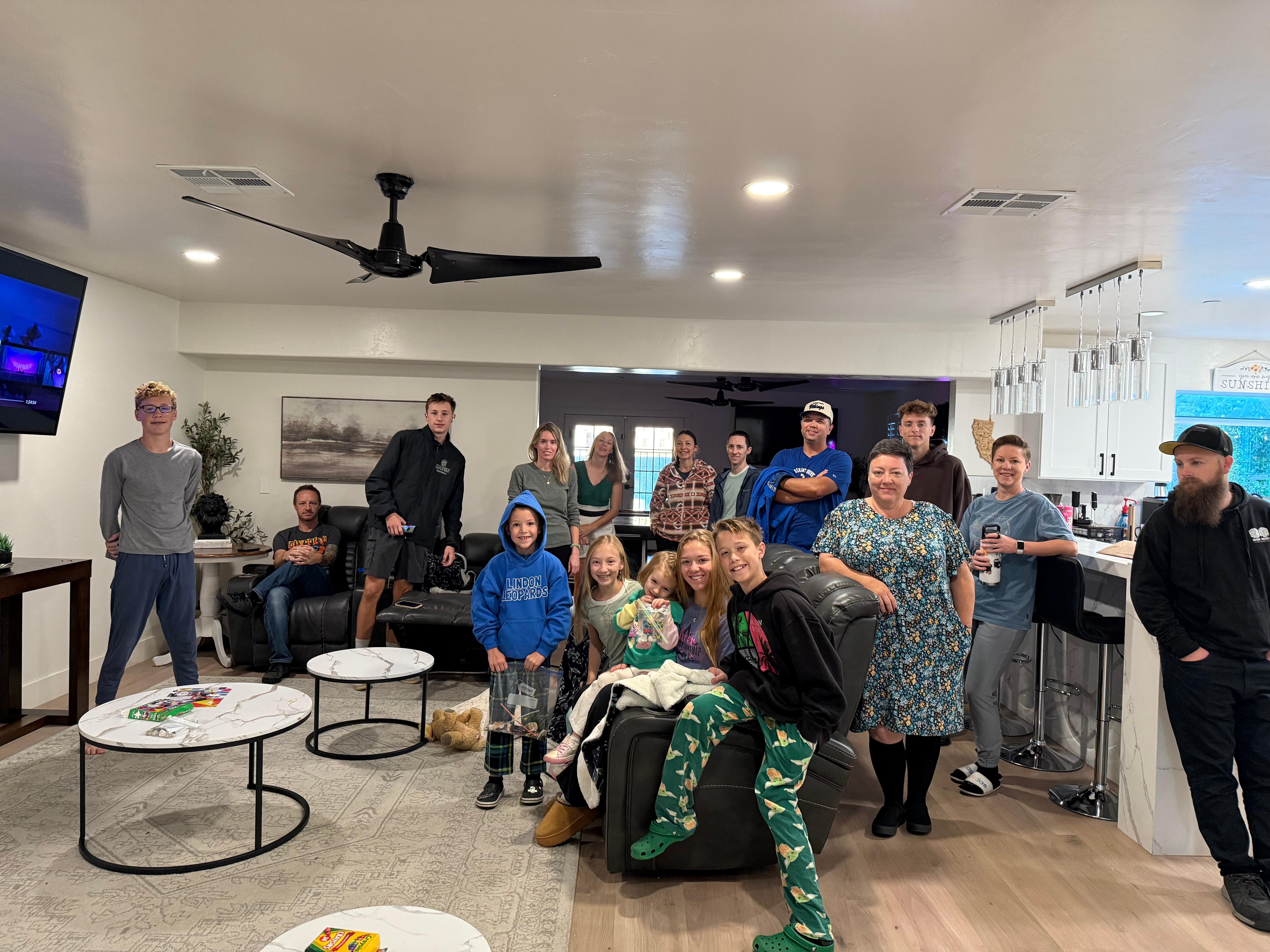 Nice space for family to gather 