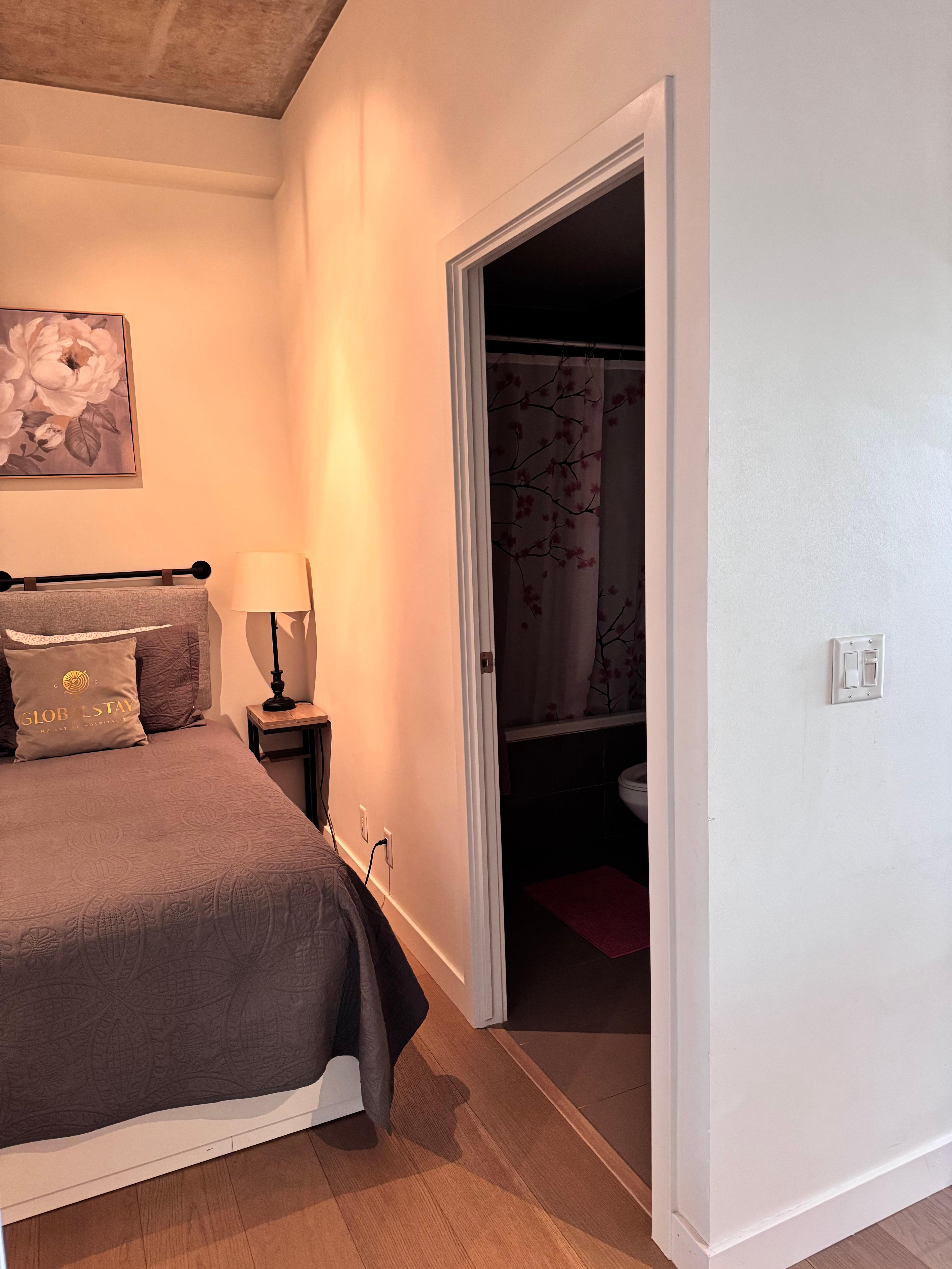 Washroom is way too close to bed