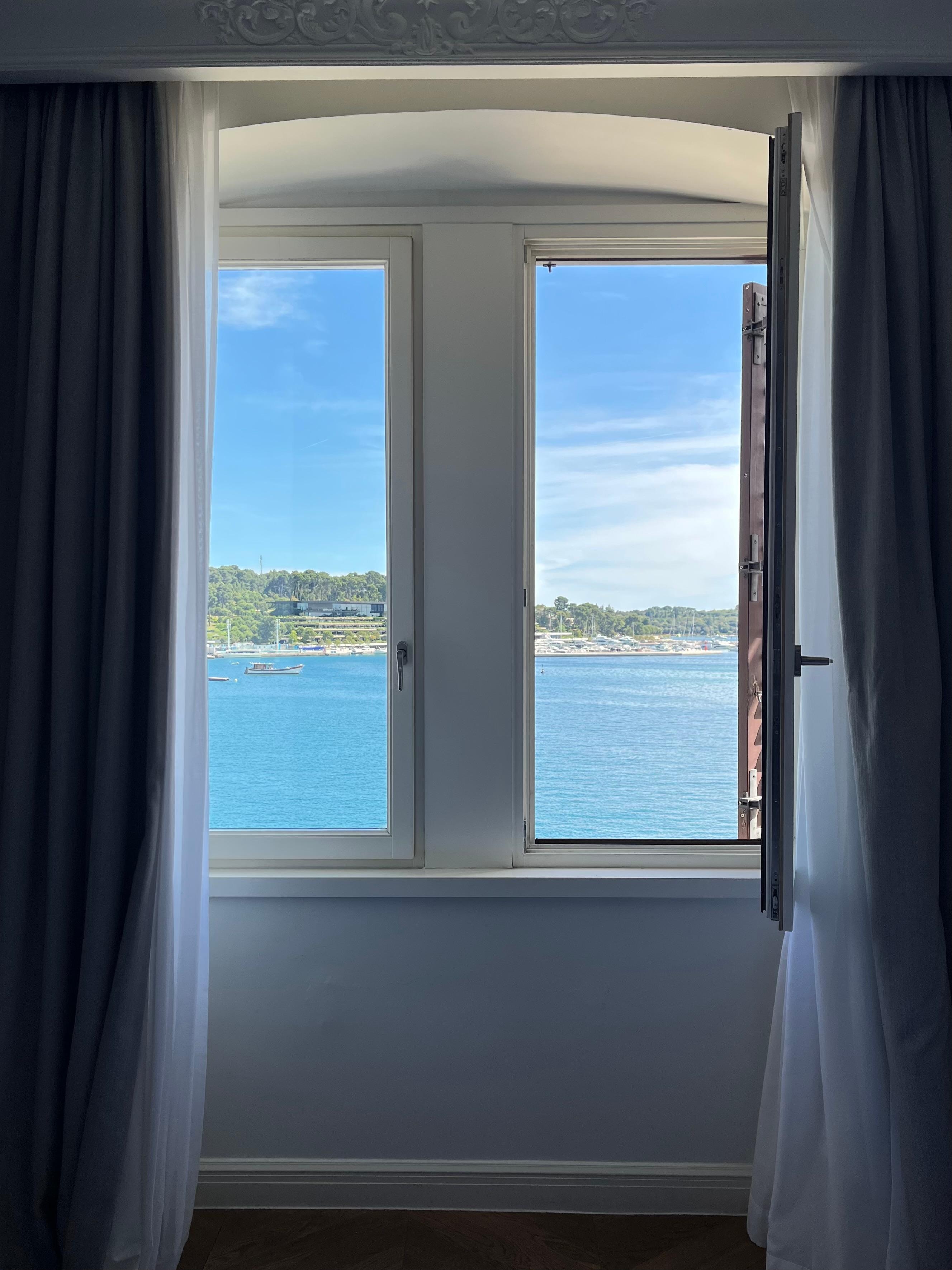 The view from our hotel room.