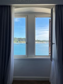 The view from our hotel room.