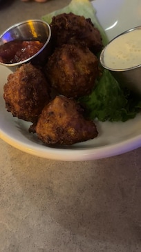 Conch fritters don’t knock it till you try it. I will skeptical at first too, but they were very good.