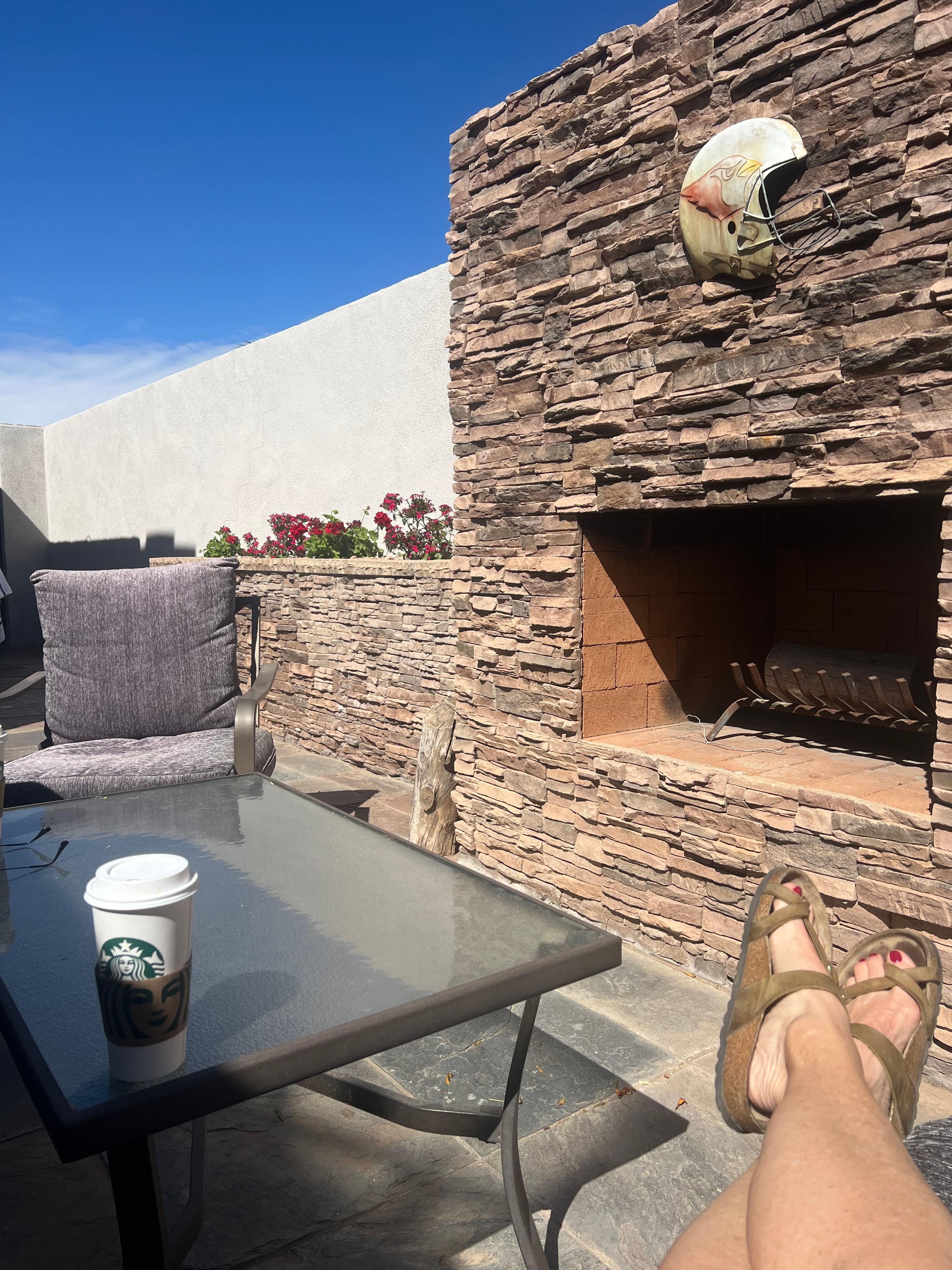 So pleasantly private. 