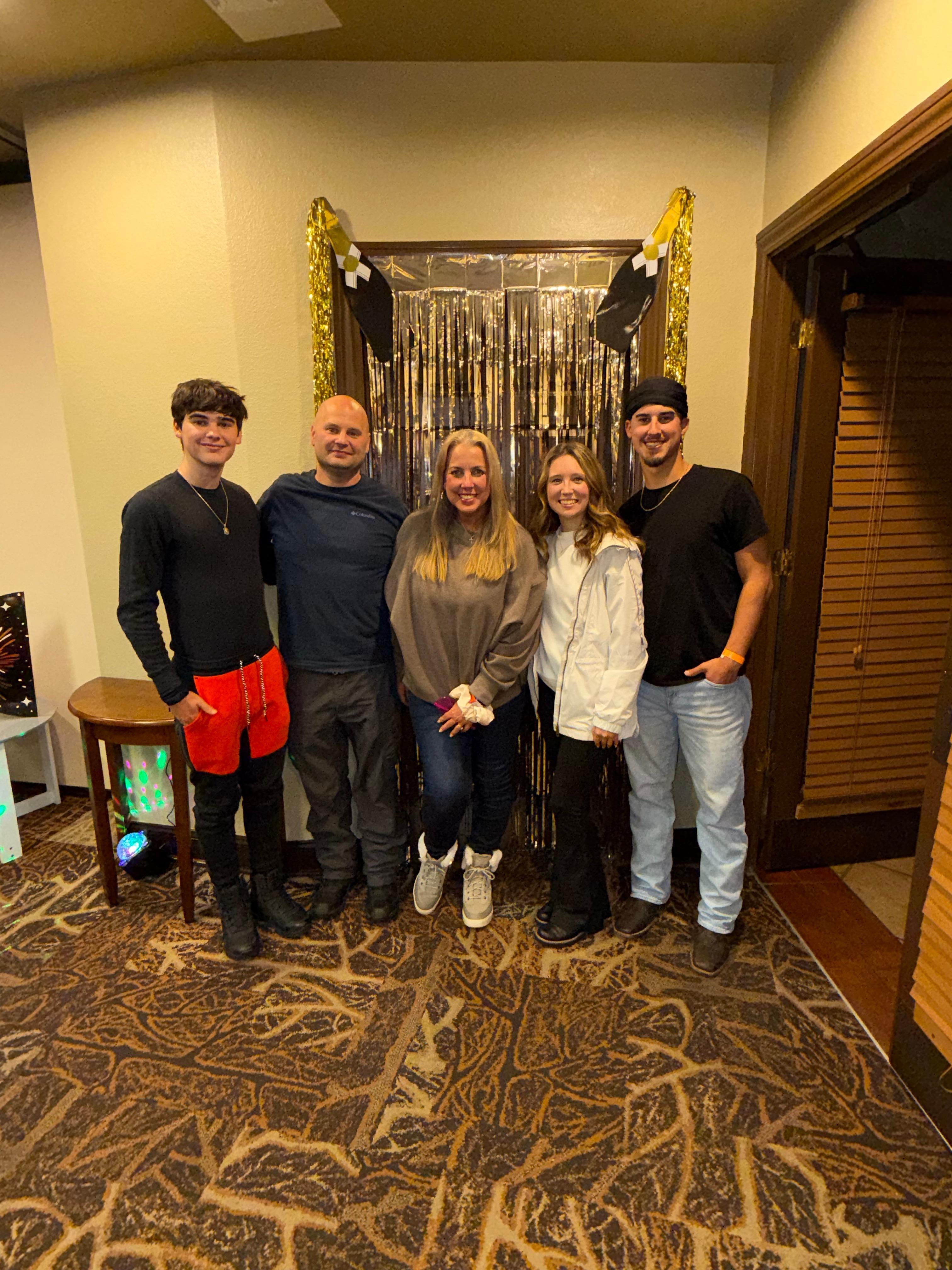 New Year’s Eve Celebration in the activity center