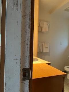 Door jam needs paint 