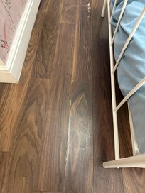 More uneven and broken flooring.