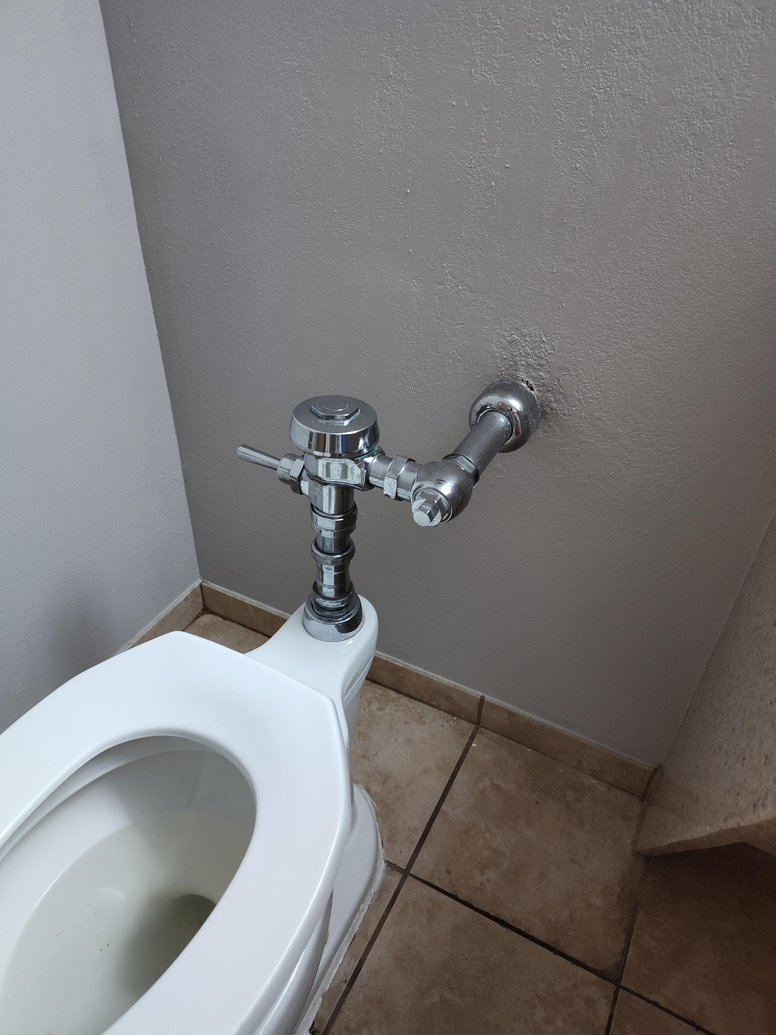 This looks like a toilet in a gas station.