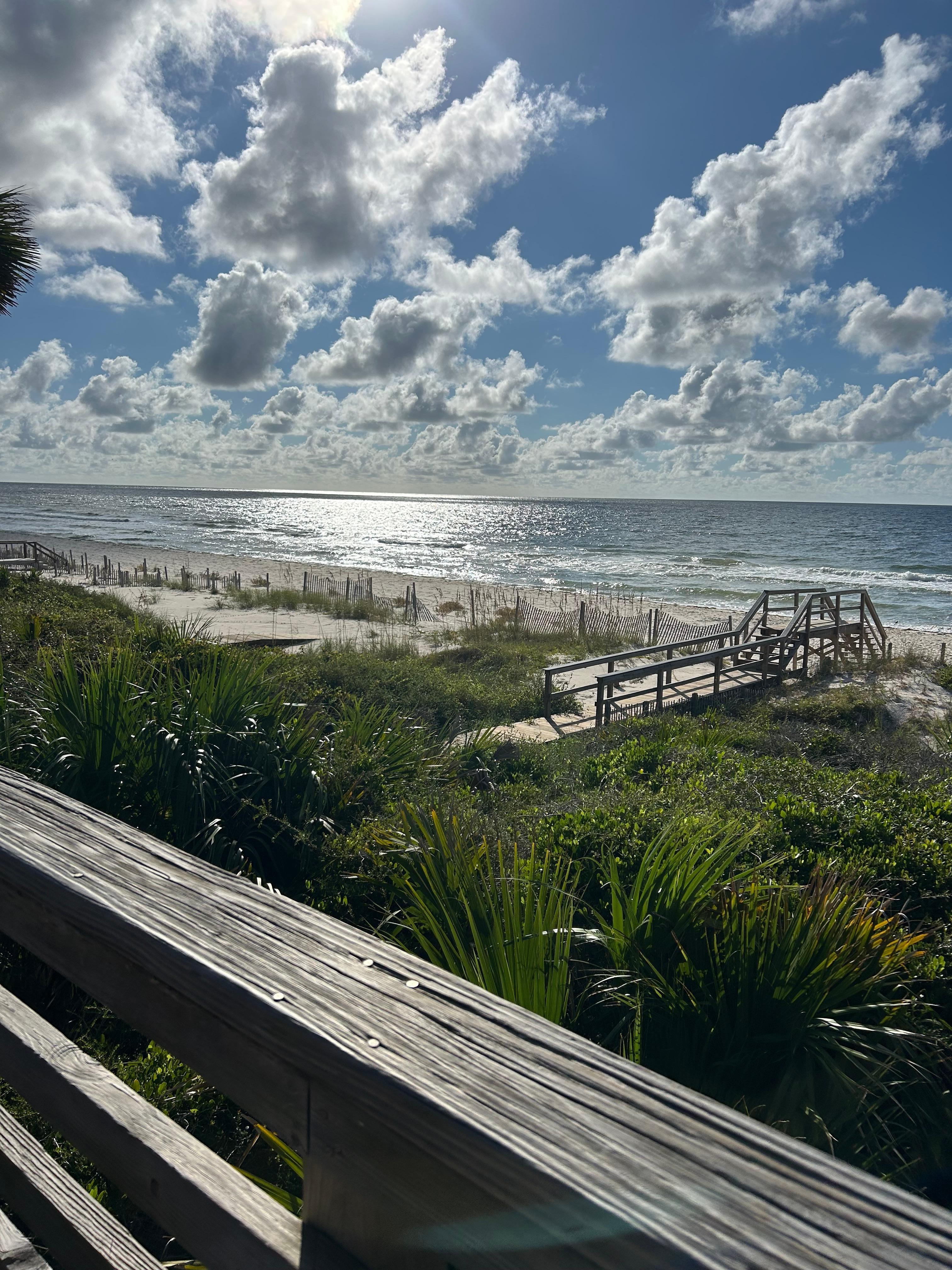 And another view from the deck. 