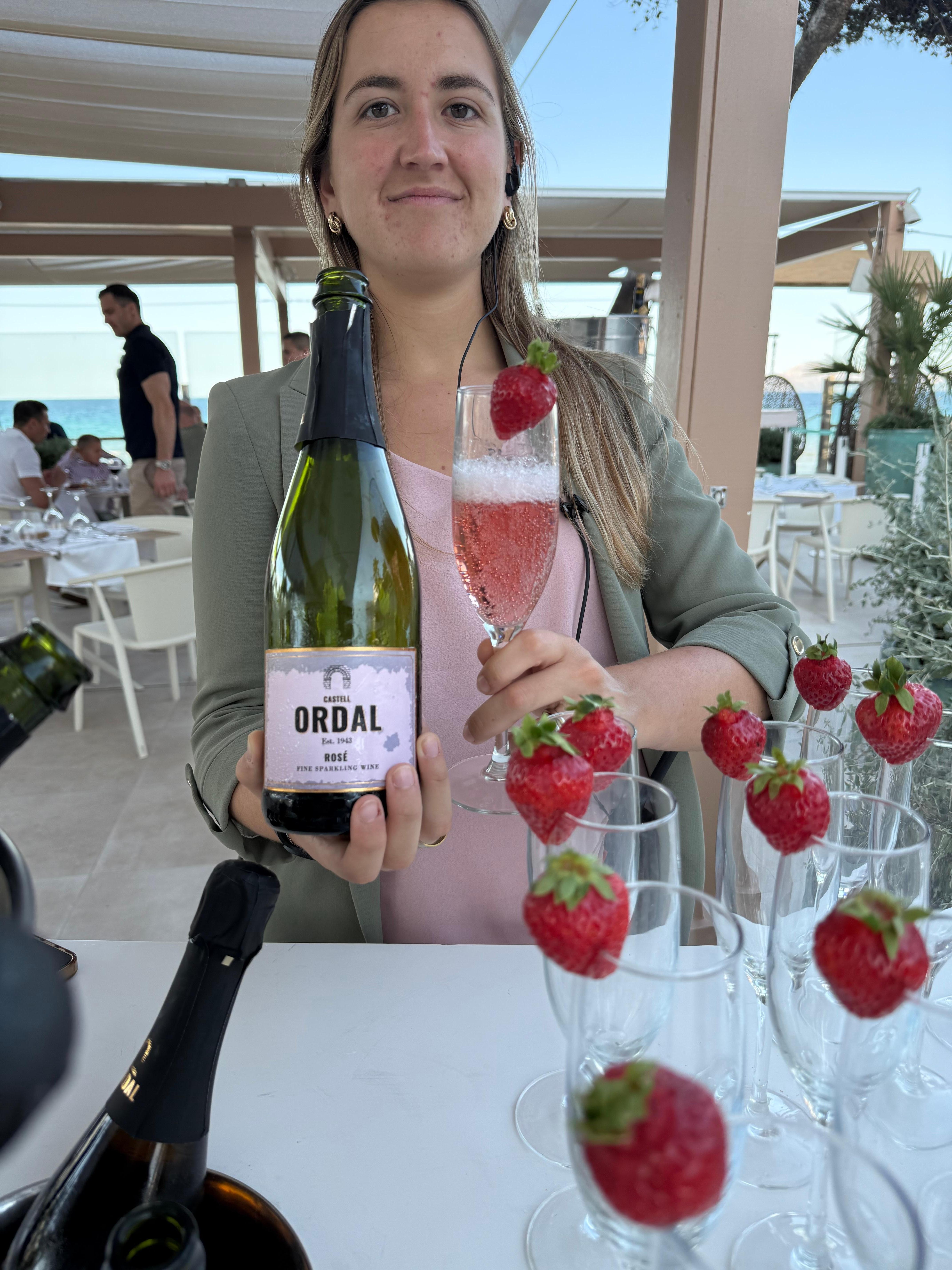 The Cava Rose was great!