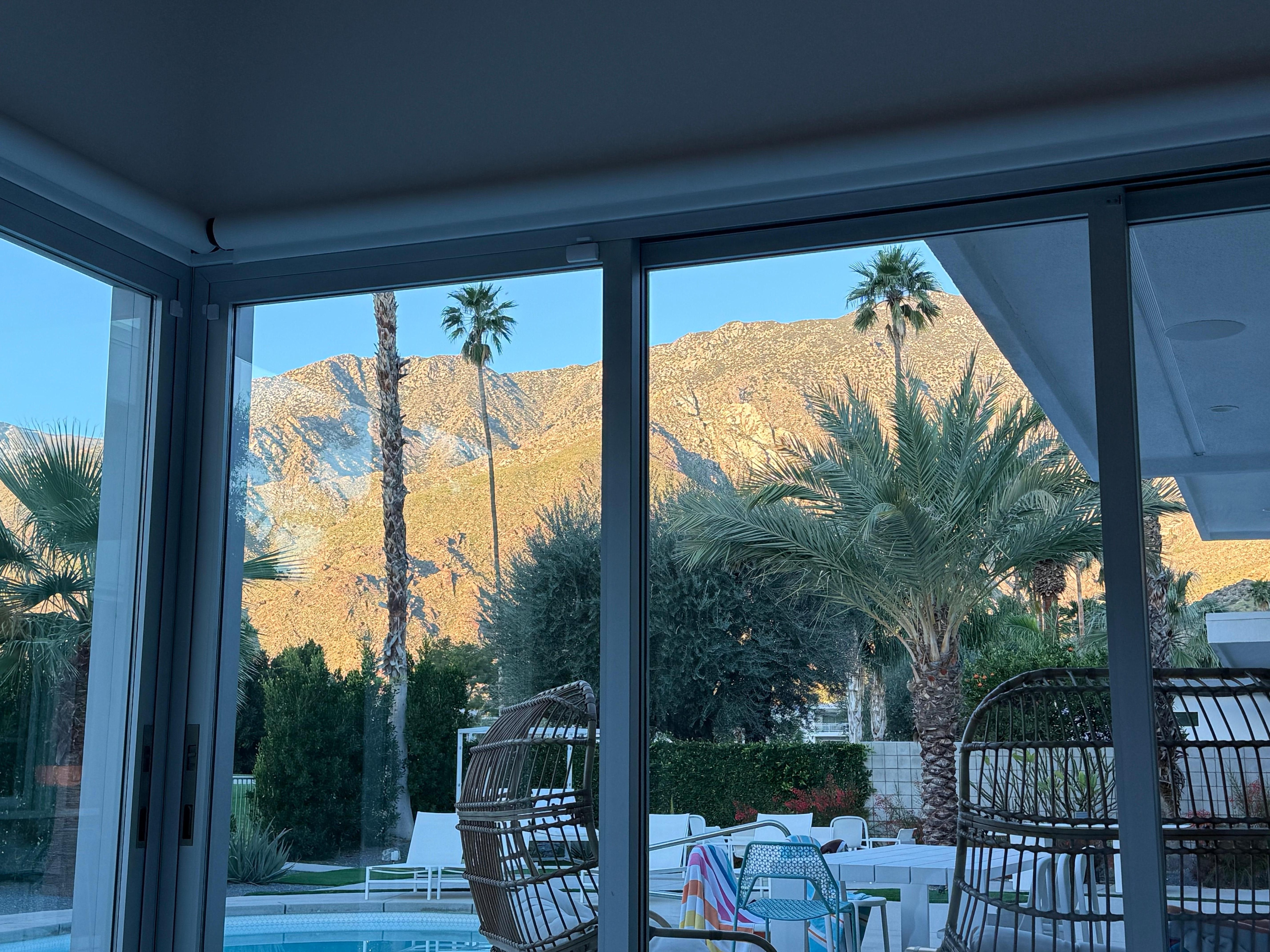 Morning view from Master bedroom