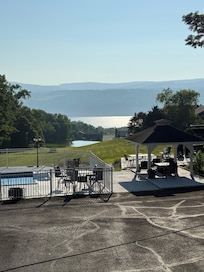 View from deck