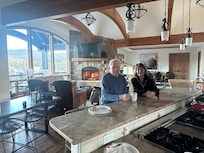 Kitchen in the morning.