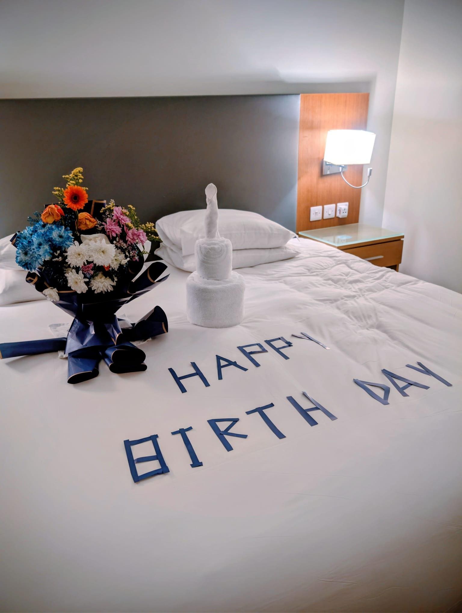 Verjaardag surprise van het hotel Salalah Garden Hotel Oman