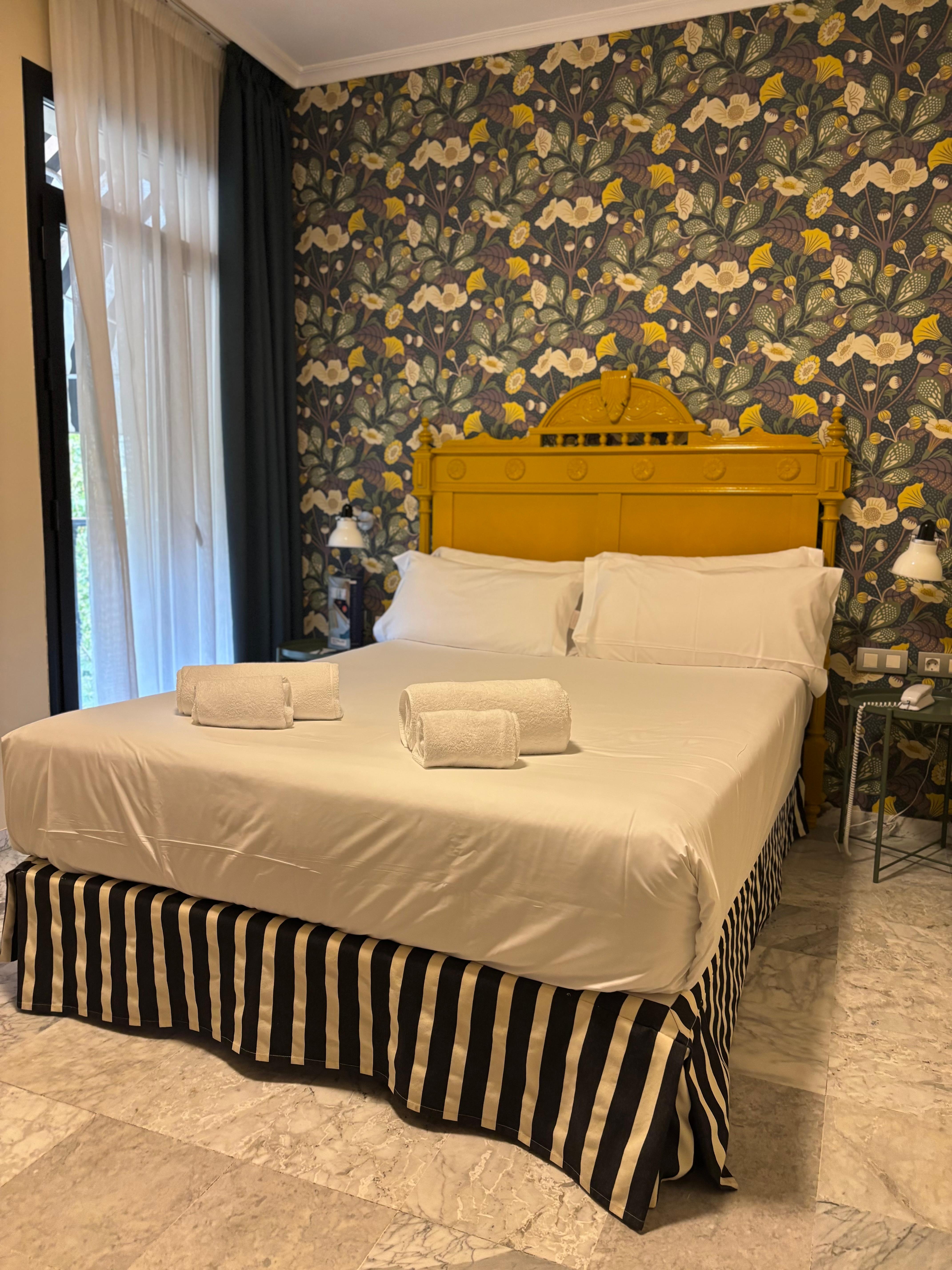 Very good bed linen and also have a pillow menu