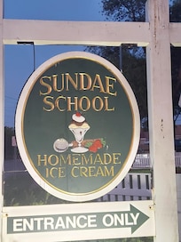 My favorite ice cream place