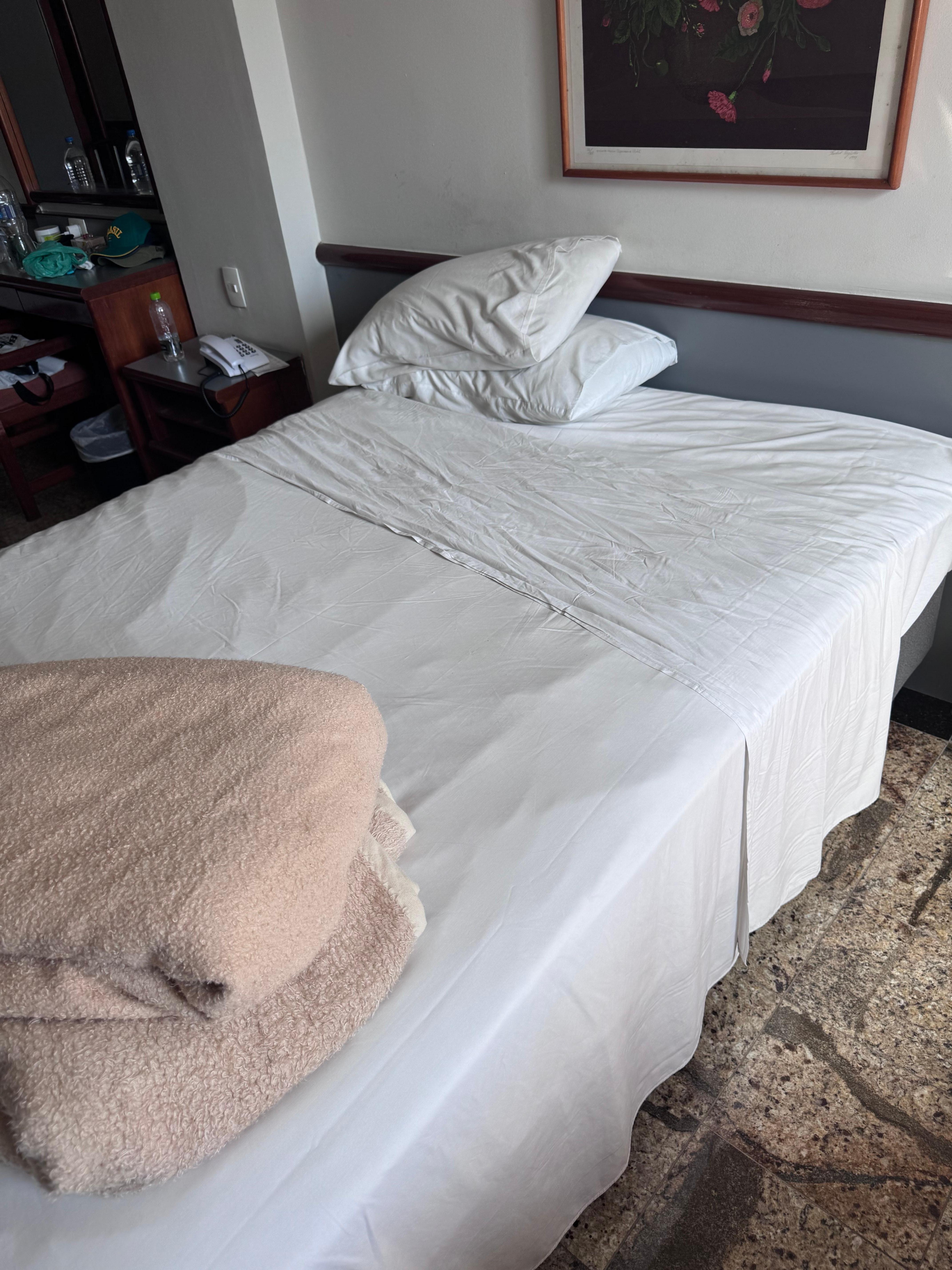 Arrumação das camas 