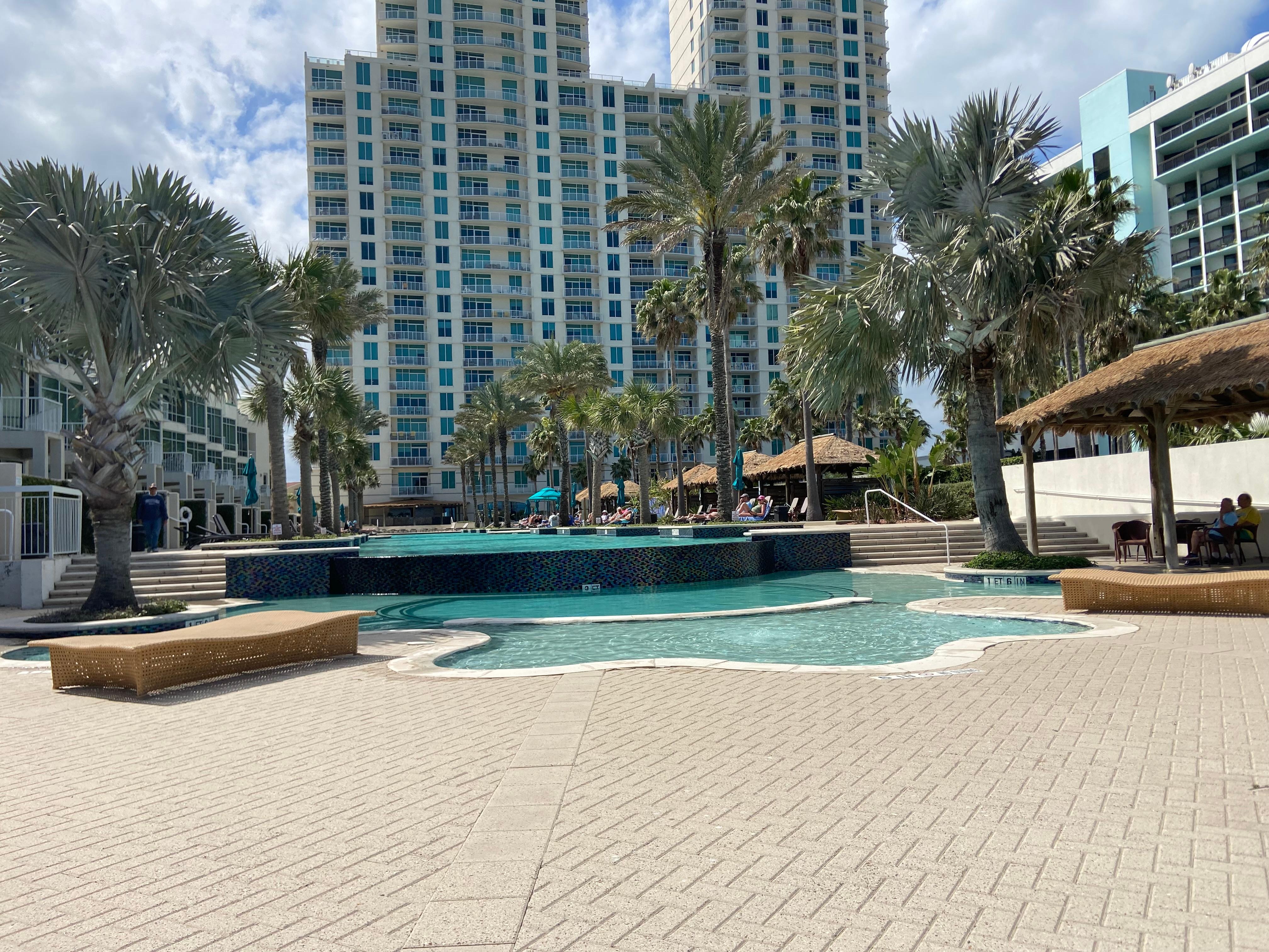 Beautiful, large heated pool.