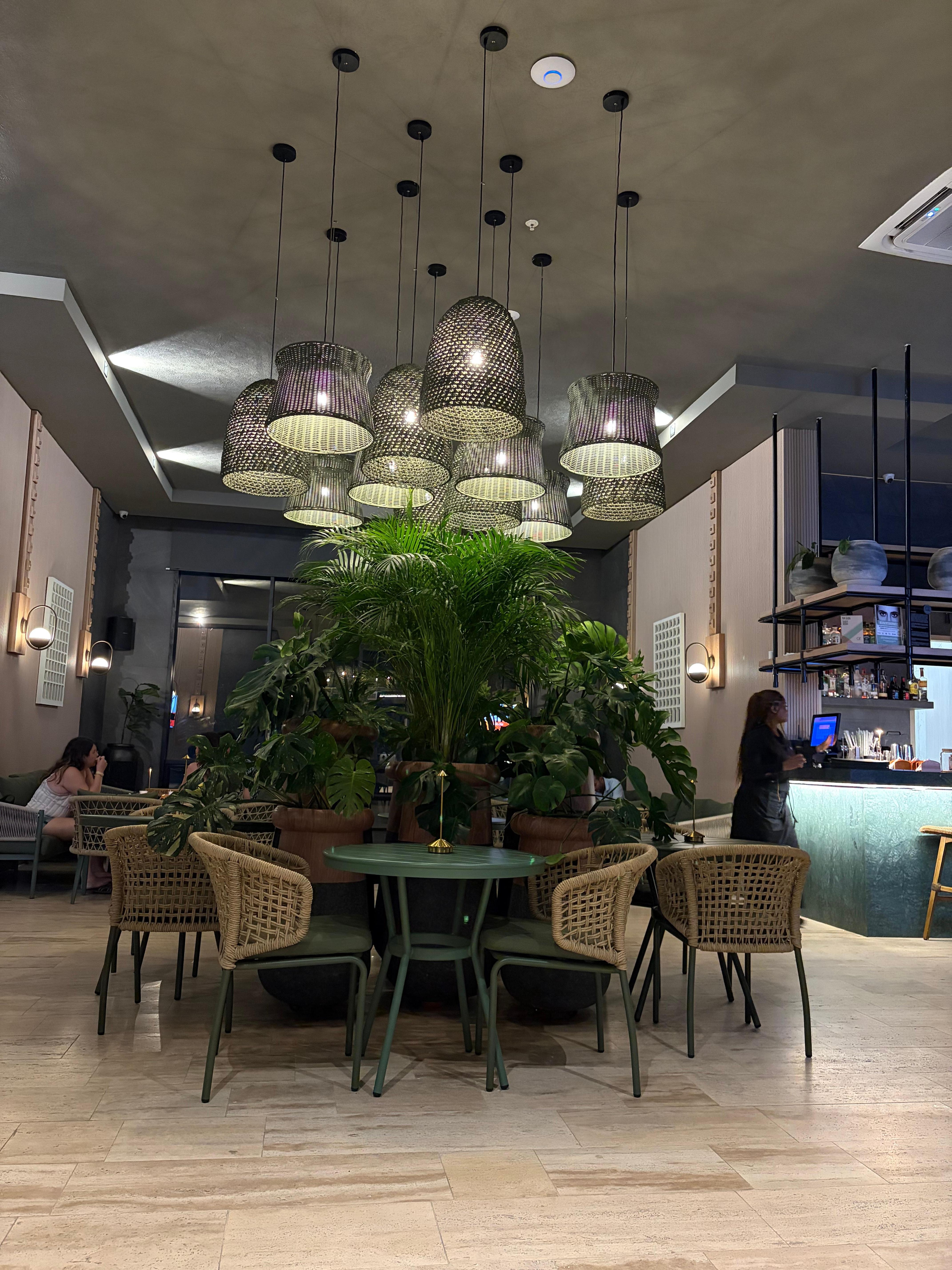 Bar area was so nice 