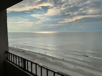 A look from our balcony! We enjoyed the balcony access every time we were in our room!