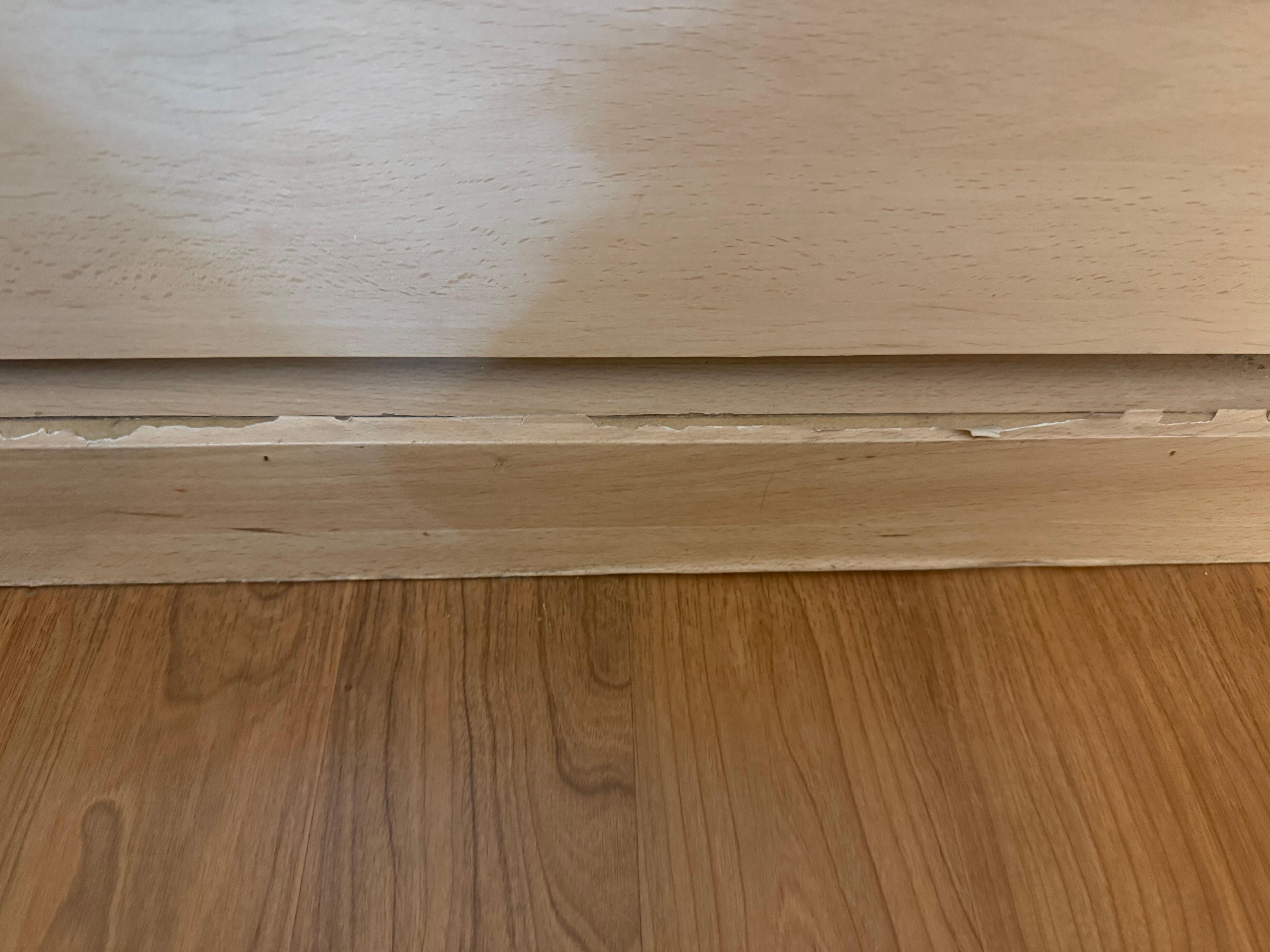 Bedroom baseboard