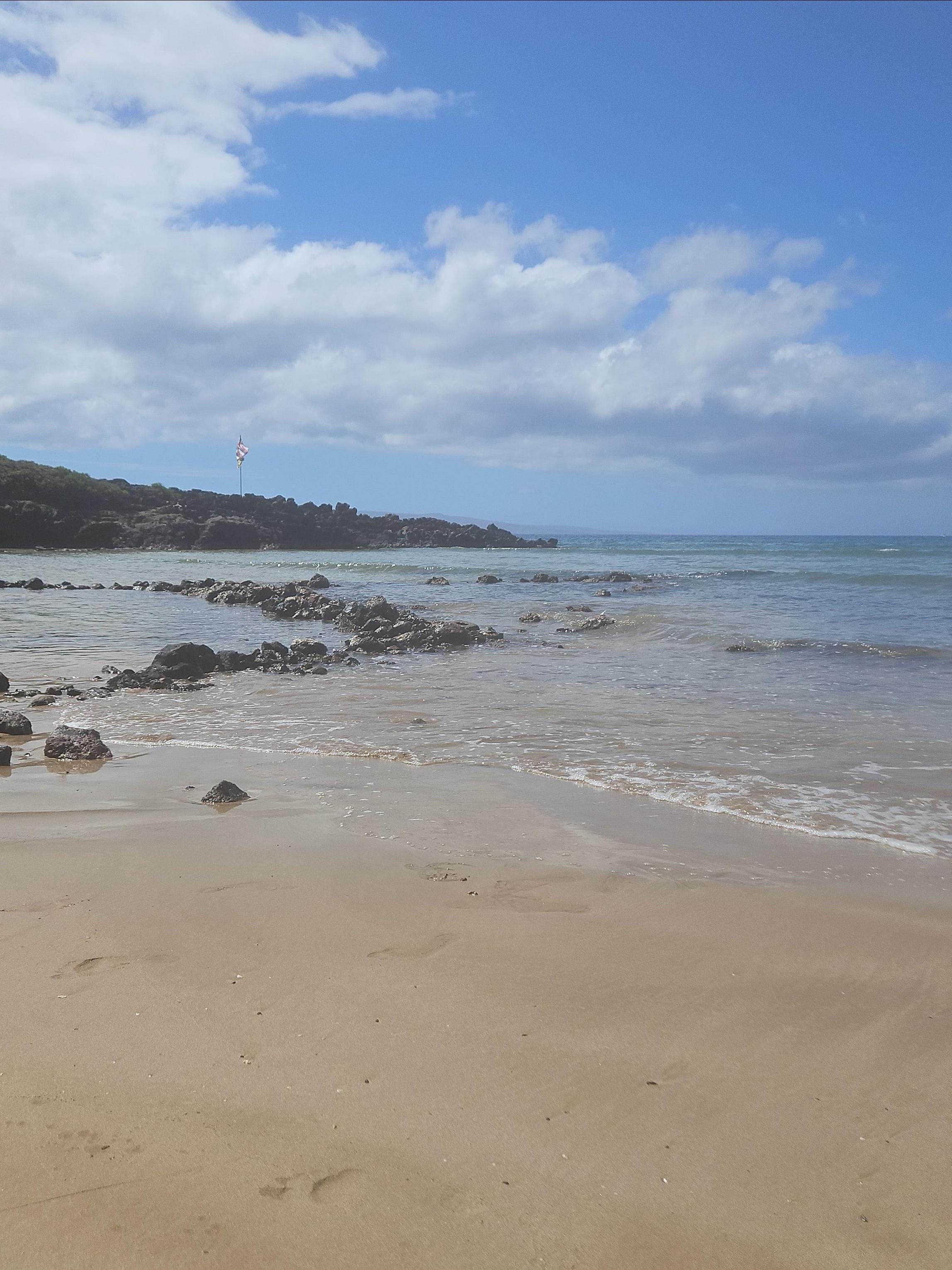 Beach across the street
