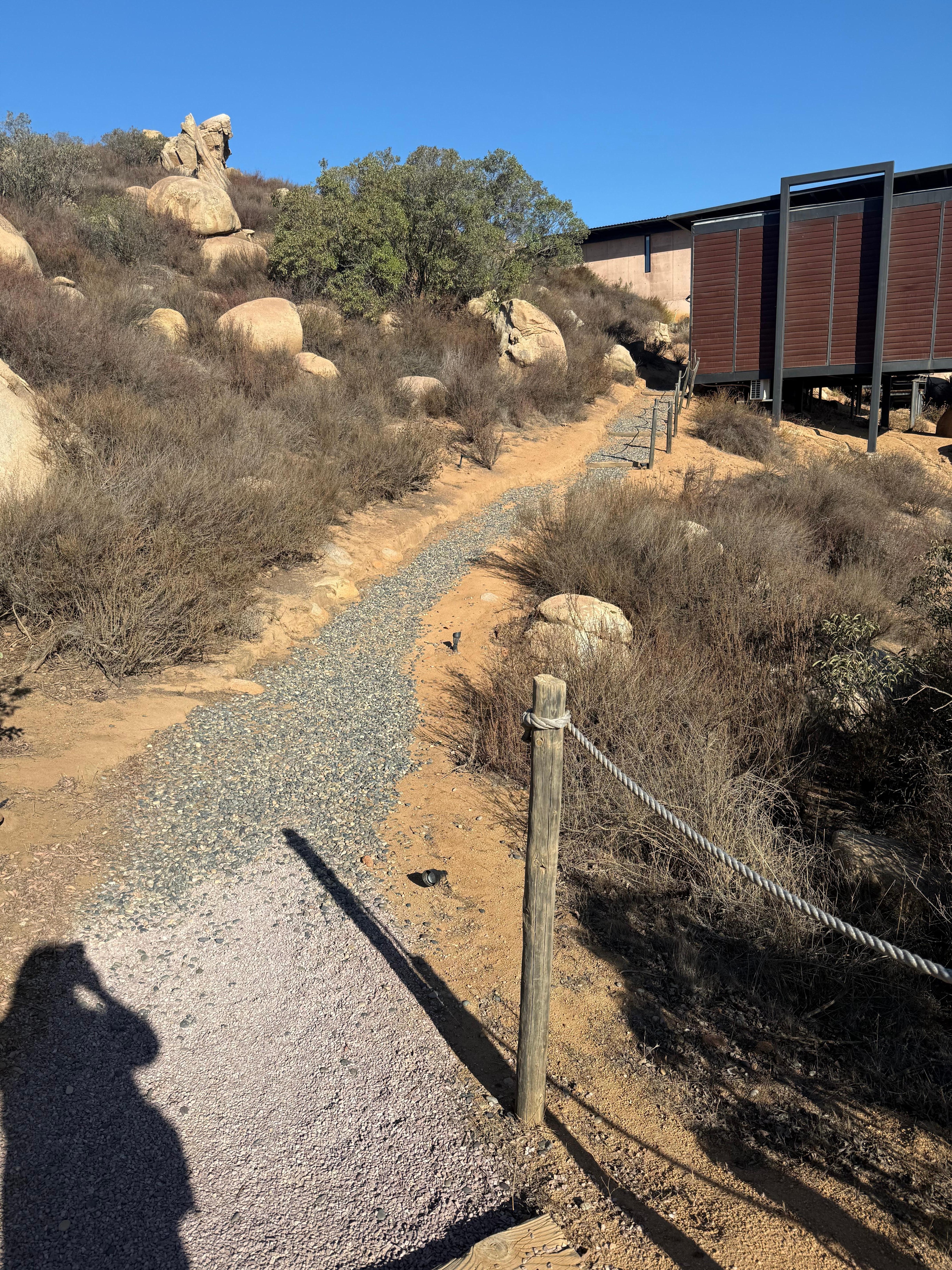The entrance to the     Room 