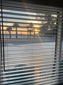 This is how close you are to the beach.