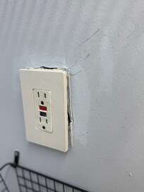 Loose electrical outlets
