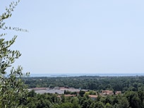 Blick von der Terrasse.