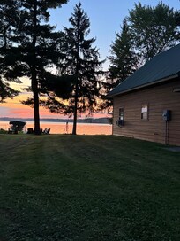 Beautiful sunsets by the water