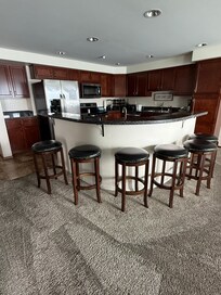 Bar and kitchen