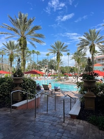Beautiful main pool area.